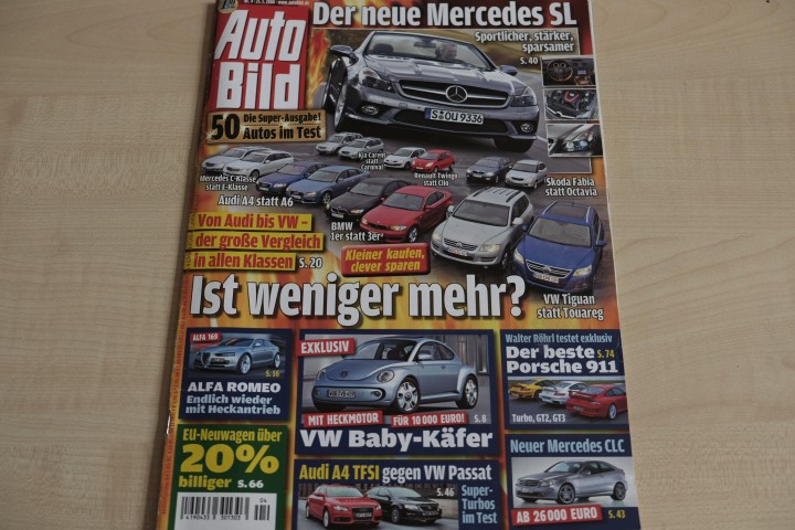 Deckblatt Auto Bild (04/2008)